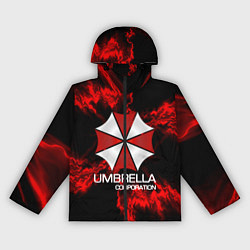 Ветровка с капюшоном женская UMBRELLA CORP, цвет: 3D-черный
