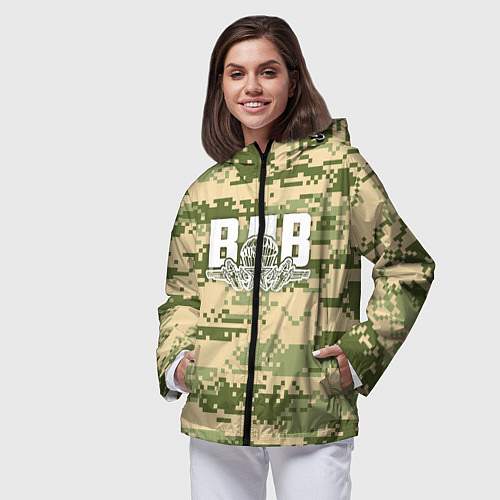 Женская ветровка ВДВ / 3D-Черный – фото 3