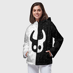 Ветровка с капюшоном женская Hollow Knight, цвет: 3D-черный — фото 2