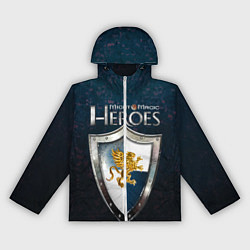 Ветровка с капюшоном женская Heroes of Might and Magic, цвет: 3D-белый