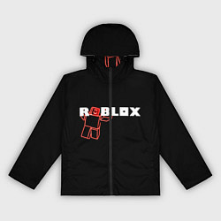 Ветровка с капюшоном женская Роблокс Roblox, цвет: 3D-черный
