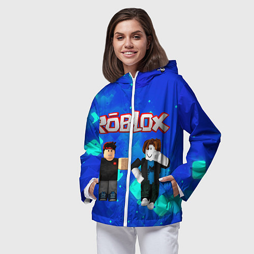 Женская ветровка ROBLOX / 3D-Белый – фото 3