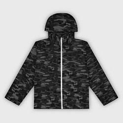 Ветровка с капюшоном женская ГОРОДСКОЙ КАМУФЛЯЖ, цвет: 3D-белый