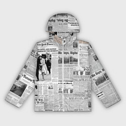 Женская ветровка Газета Newspaper