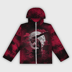 Ветровка с капюшоном женская BERSERK, цвет: 3D-белый