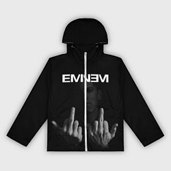 Ветровка с капюшоном женская EMINEM, цвет: 3D-белый