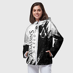 Ветровка с капюшоном женская ASSASSIN'S CREED, цвет: 3D-белый — фото 2