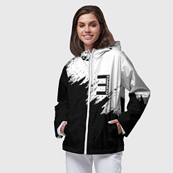Ветровка с капюшоном женская EMINEM, цвет: 3D-белый — фото 2