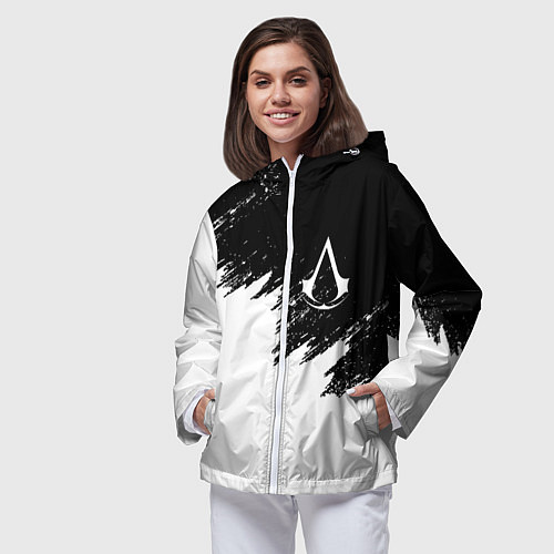 Женская ветровка ASSASSINS CREED / 3D-Белый – фото 3