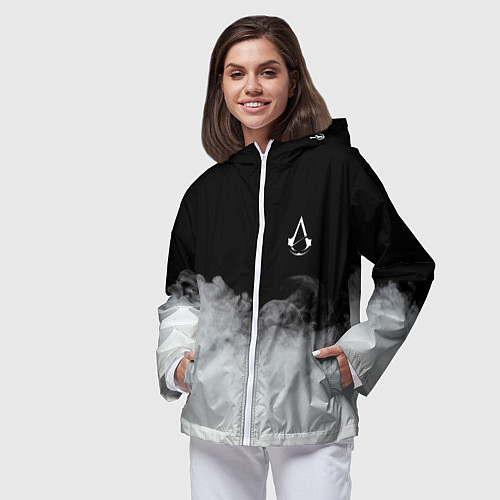Женская ветровка Assassin??s Creed / 3D-Белый – фото 3