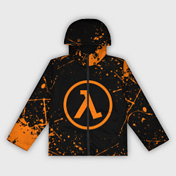 Ветровка с капюшоном женская HALF-LIFE, цвет: 3D-черный