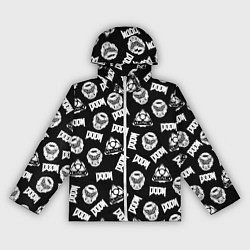 Ветровка с капюшоном женская Doom Eternal, цвет: 3D-белый