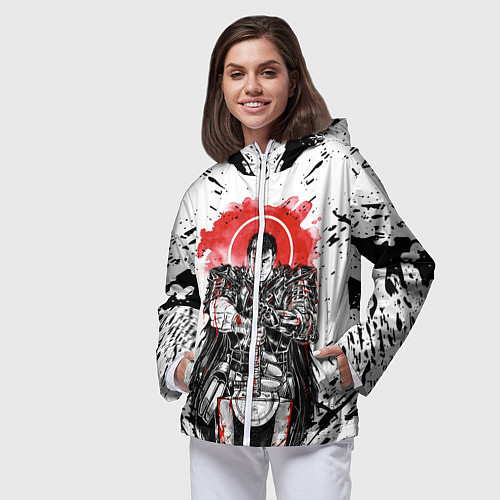 Женская ветровка BERSERK / 3D-Белый – фото 3