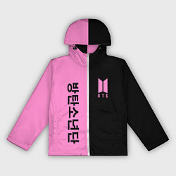 Ветровка с капюшоном женская BTS, цвет: 3D-белый