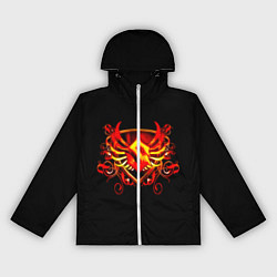 Ветровка с капюшоном женская Sabaton, цвет: 3D-белый