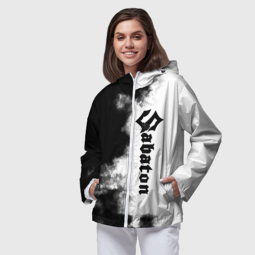 Женская ветровка Sabaton / 3D-Белый – фото 3