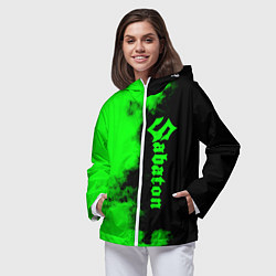 Ветровка с капюшоном женская Sabaton, цвет: 3D-белый — фото 2