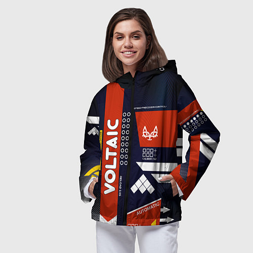 Женская ветровка Кровавый спорт / 3D-Черный – фото 3