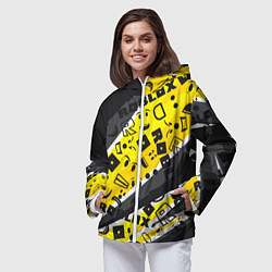 Ветровка с капюшоном женская Roblox, цвет: 3D-белый — фото 2