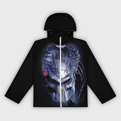 Ветровка с капюшоном женская PREDATOR, цвет: 3D-белый