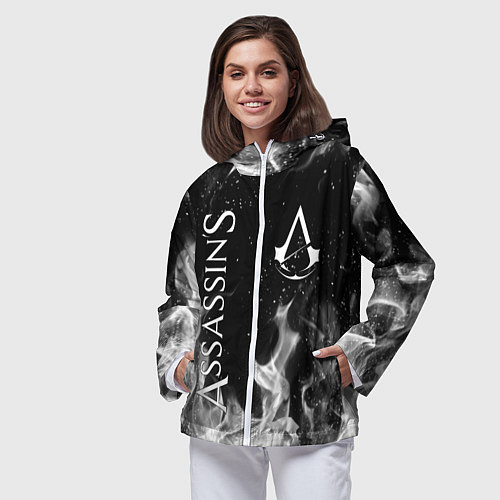Женская ветровка ASSASSINS CREED / 3D-Белый – фото 3