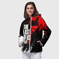 Ветровка с капюшоном женская THE LAST OF US II, цвет: 3D-белый — фото 2