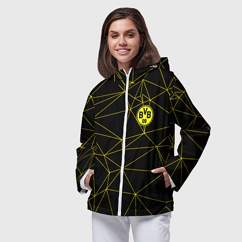 Женская ветровка BORUSSIA / 3D-Белый – фото 3