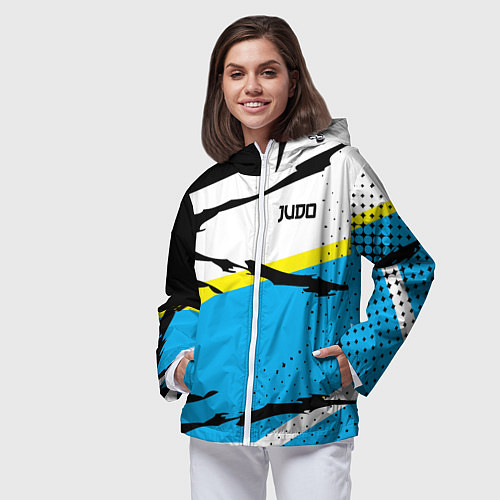 Женская ветровка Judo / 3D-Белый – фото 3