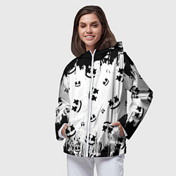 Ветровка с капюшоном женская MARSHMELLO МАРШМЕЛЛОУ, цвет: 3D-белый — фото 2