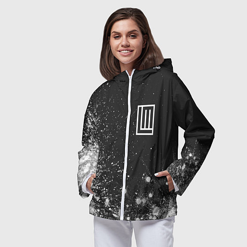 Женская ветровка LINDEMANN ЛИНДЕМАНН / 3D-Белый – фото 3