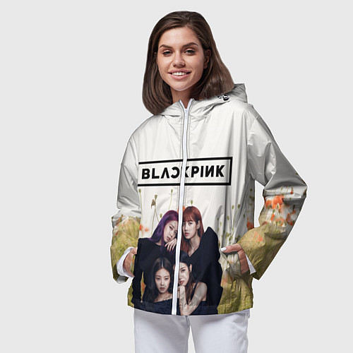 Женская ветровка BlackPink / 3D-Белый – фото 3