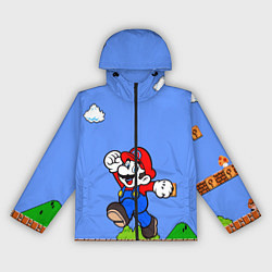 Ветровка с капюшоном женская Mario, цвет: 3D-черный
