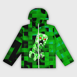 Женская ветровка Minecraft creeper