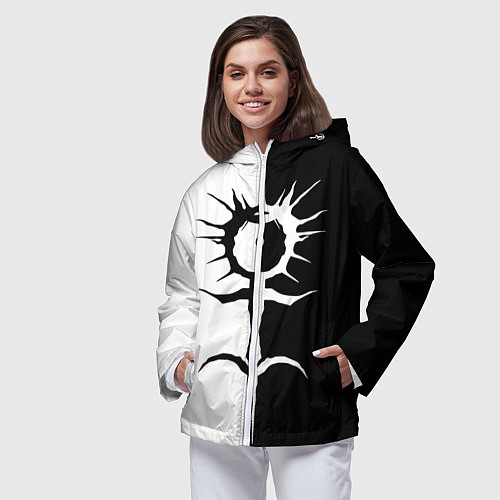 Женская ветровка GHOSTEMANE / 3D-Белый – фото 3