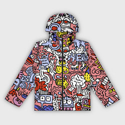 Ветровка с капюшоном женская Tosh, цвет: 3D-черный