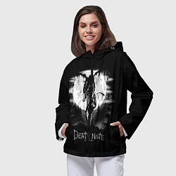 Ветровка с капюшоном женская Ягами и Рюк, цвет: 3D-черный — фото 2