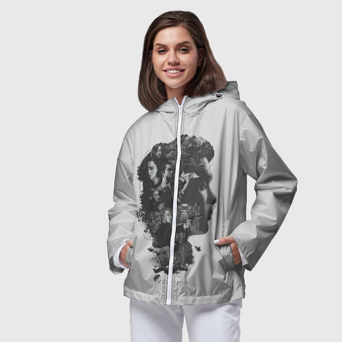 Женская ветровка Inception / 3D-Белый – фото 3