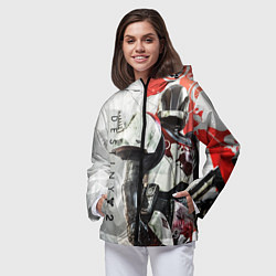 Ветровка с капюшоном женская DESTINY, TITAN, цвет: 3D-черный — фото 2