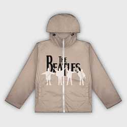 Ветровка с капюшоном женская The Beatles, цвет: 3D-белый