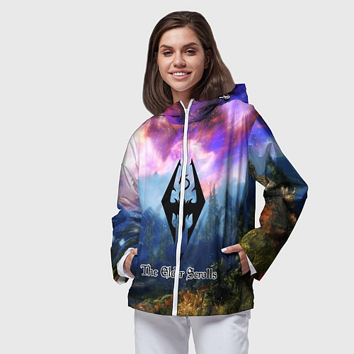 Женская ветровка The Elder Scrolls / 3D-Белый – фото 3