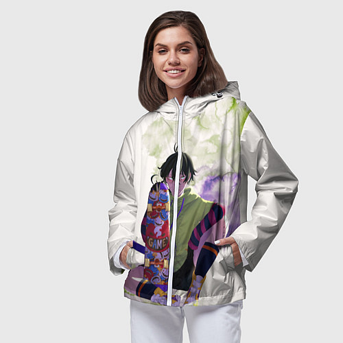 Женская ветровка SK8 the Infinity / 3D-Белый – фото 3