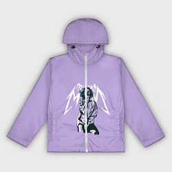 Ветровка с капюшоном женская Пошлая молли, цвет: 3D-белый