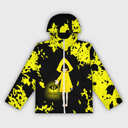 Ветровка с капюшоном женская Little NightmaresШестая, цвет: 3D-белый