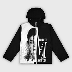 Ветровка с капюшоном женская Майкл Джексон, цвет: 3D-белый