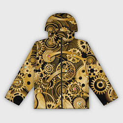 Женская ветровка Стимпанк механизмы шестеренки