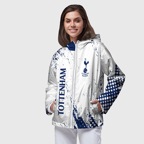 Женская ветровка TOTTENHAM HOTSPUR / 3D-Белый – фото 3