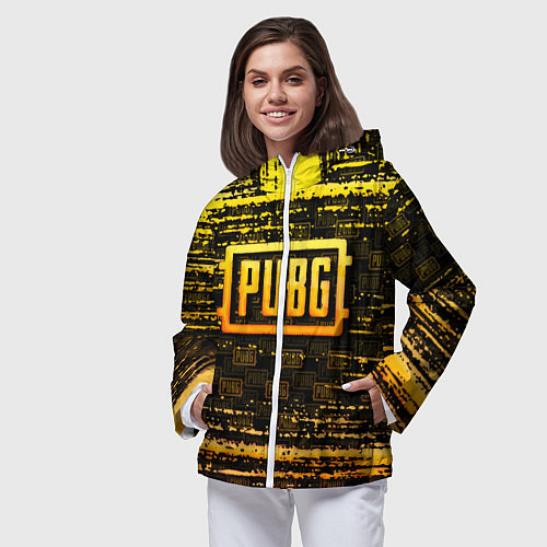 Женская ветровка PUBG ПАБГ / 3D-Белый – фото 3