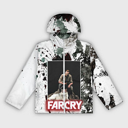 Ветровка с капюшоном женская FARCRY WOLF, цвет: 3D-белый