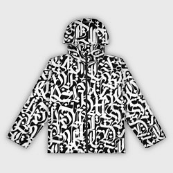 Женская ветровка КАЛЛИГРАФИЯ CALLIGRAPHY