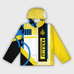 Ветровка с капюшоном женская ФК «Интер Милан» 202021, цвет: 3D-белый